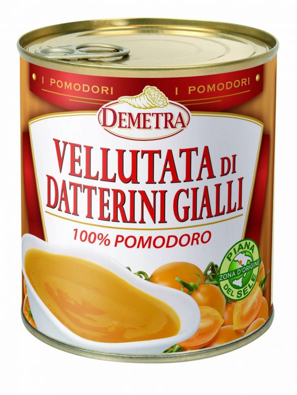PURÉE OF YELLOW DATTERINO TOMATOES 6X800G