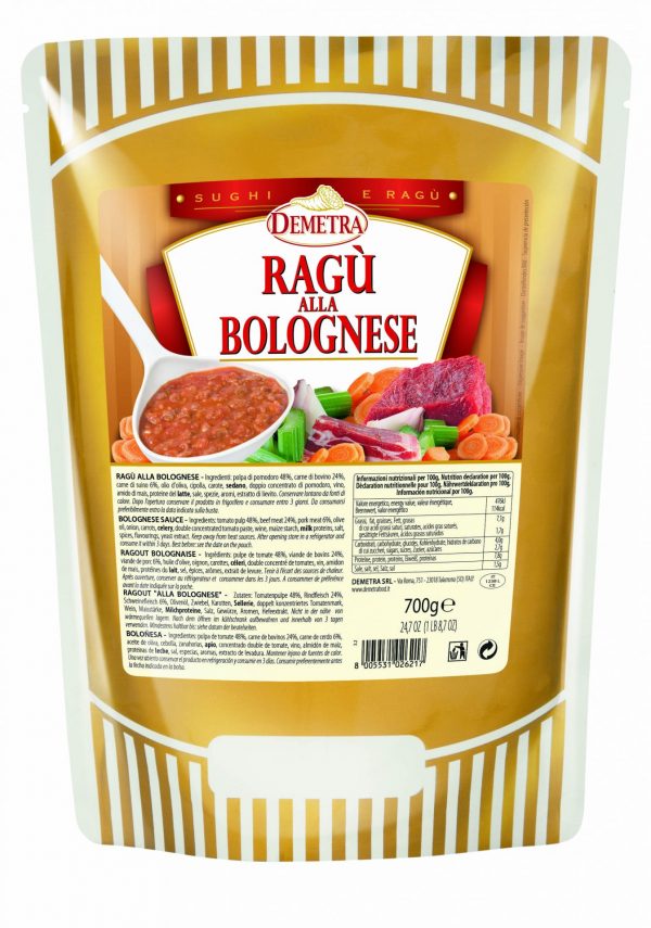 DEMETRA BOLOGNESE SAUCE 6X100G