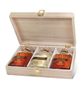 Le Giare Grappa Collection Wooden Box 3 x 20cl