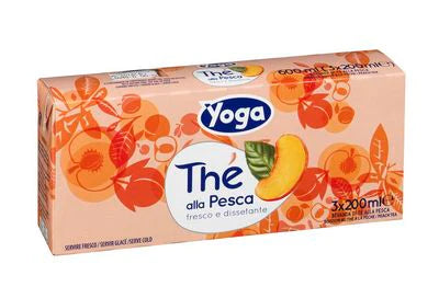 YOGA YOTEA TEA ML 200 X 3 PEACH X 8