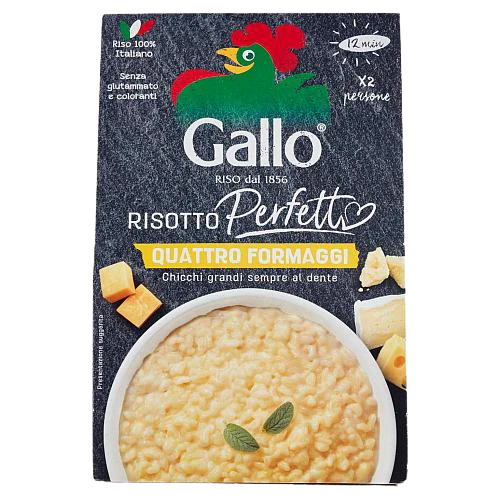 GALLO RISOTTO GR 175 FOUR CHEESES X 6