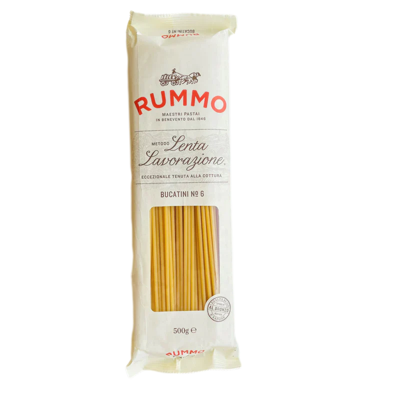 RUMMO PASTA GR 500 BUCATINI N 6 X 24