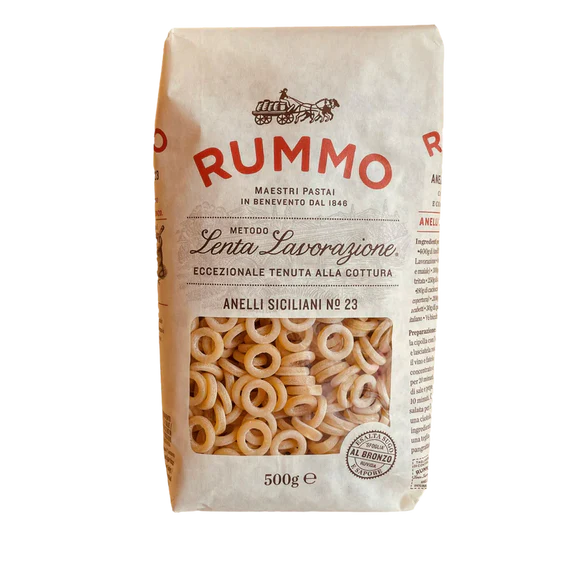 RUMMO PASTA GR 500 ANELLI SICILIANI N 23 X 16