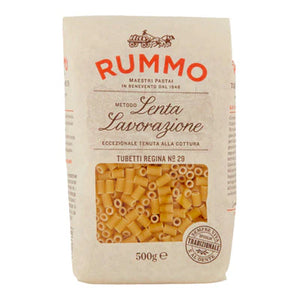 RUMMO PASTA GR 500 TUBETTI REGINA N 29 X 16