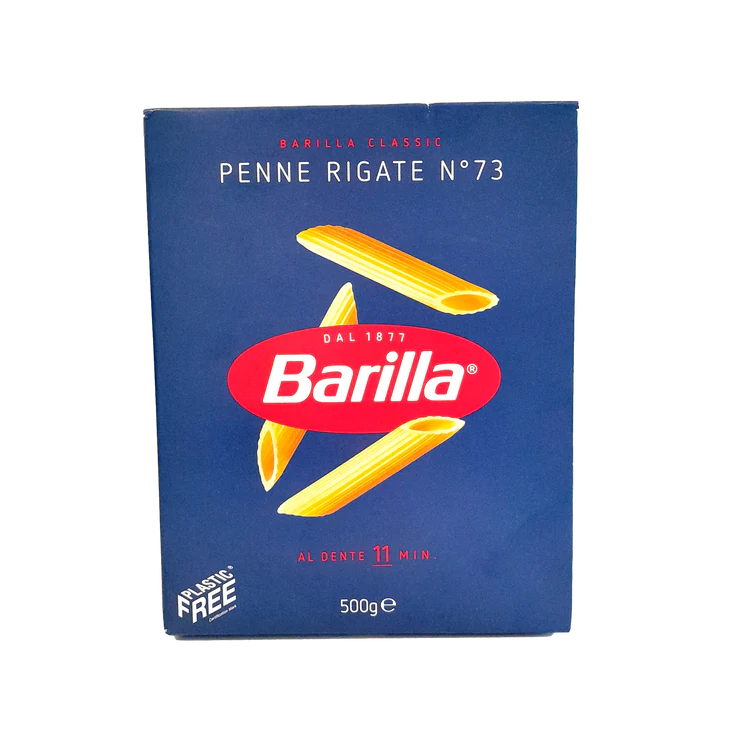 BARILLA PASTA GR 500 PENNE RIGATE N 73 X 12