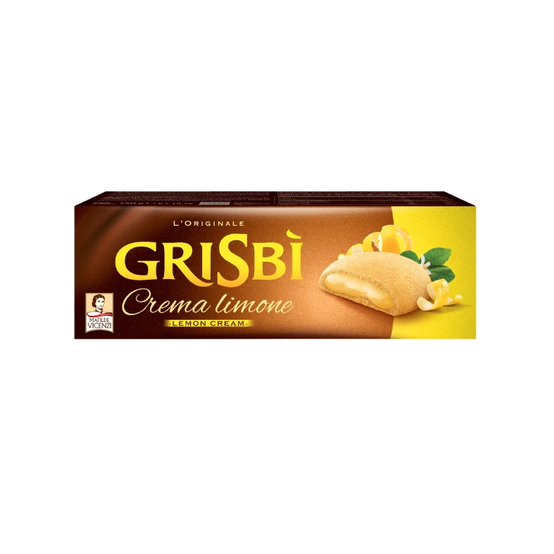 GRISBI COOKIES GR 135 CLASSIC CREAM / LIMONE X 12