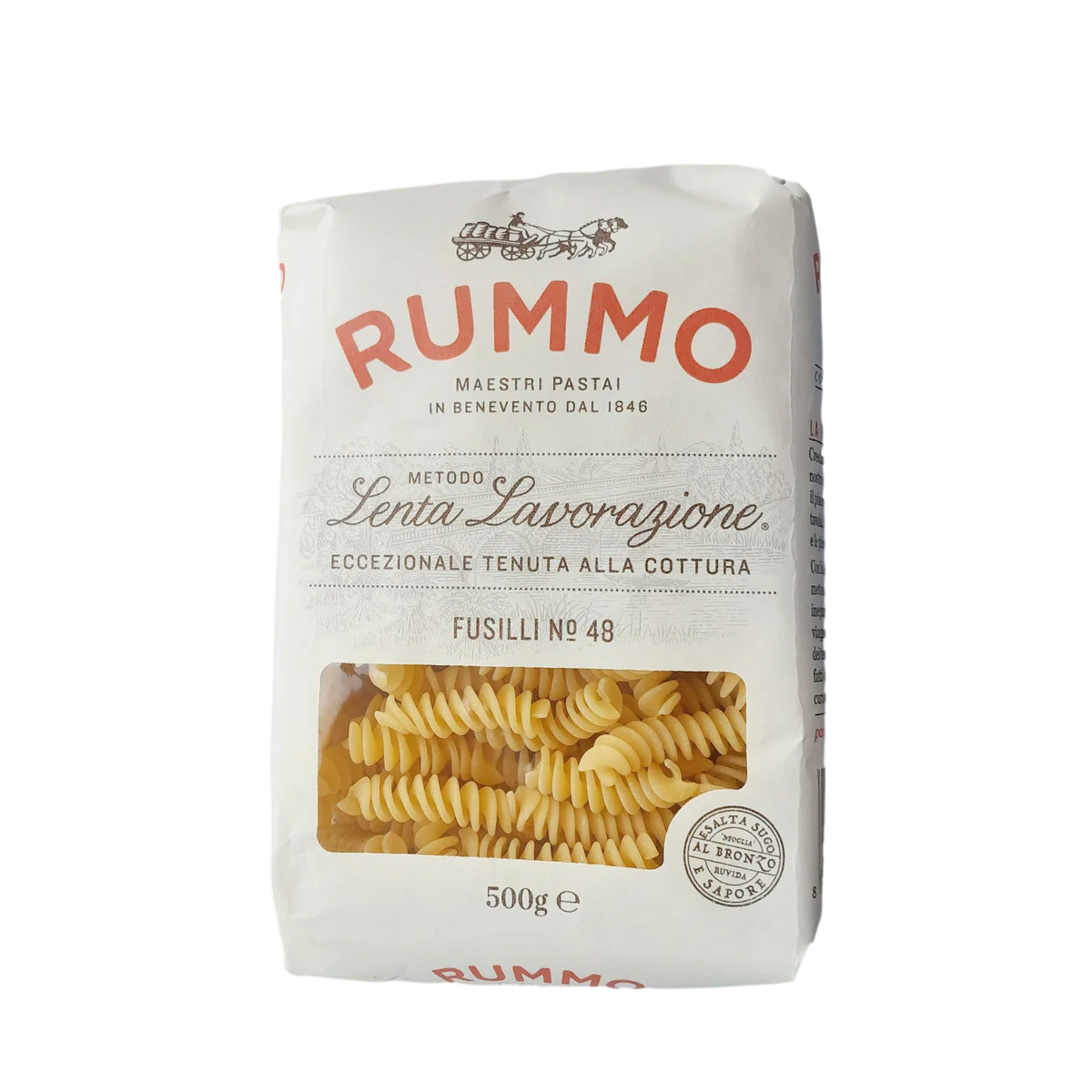 RUMMO PASTA GR 500 FUSILLI N 48 X 16