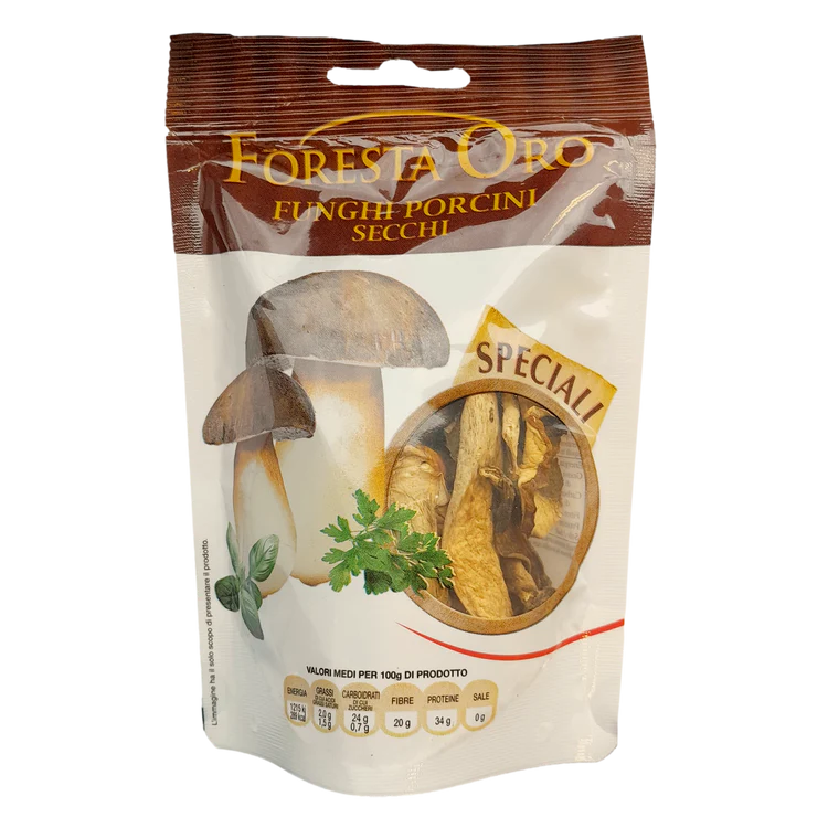 FORESTA ORO DRY PORCINI MUSHROOMS GR 30 X 24