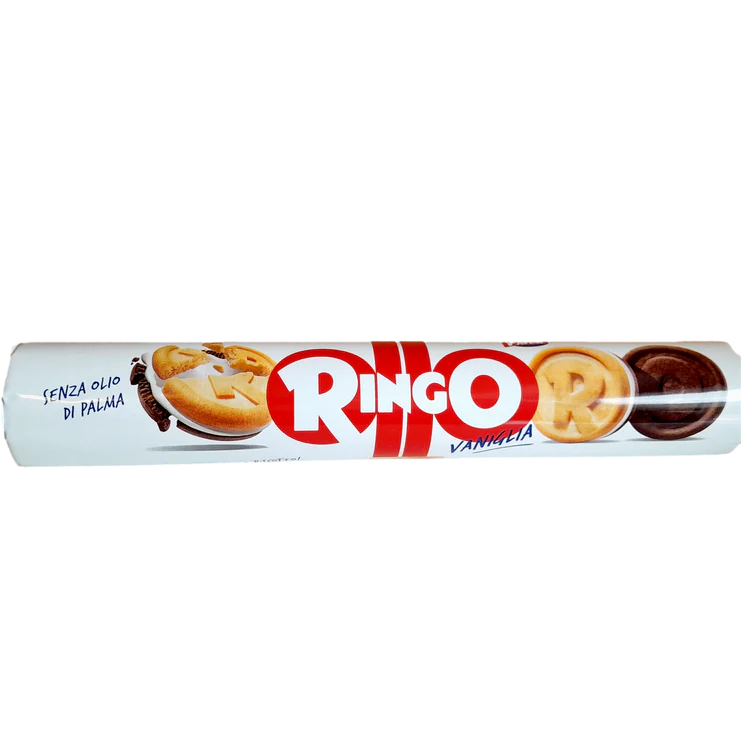 RINGO COOKIES GR 165 VANILLA IN TUBE X 12