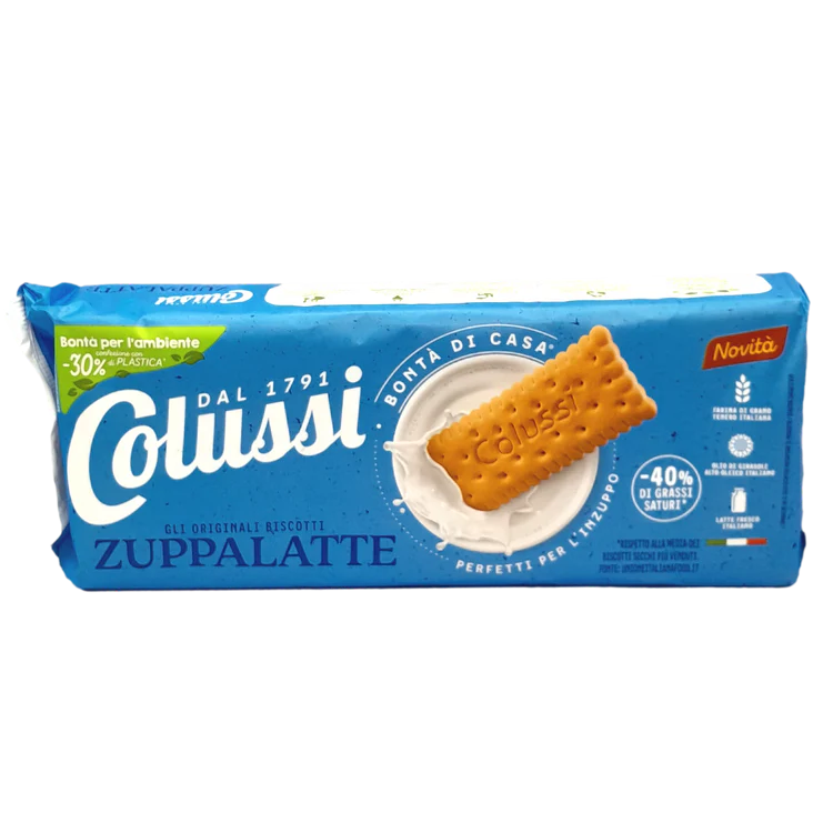 COLUSSI COOKIES GR 250 ZUPPALATTE NO PALM OIL X 24