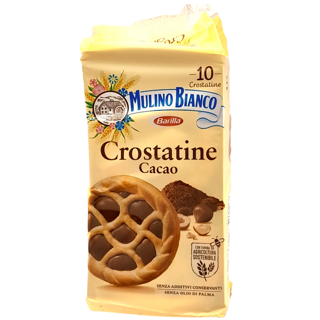 MULINO BIANCO SNACK CROSTATINE X 10 COCOA X 12