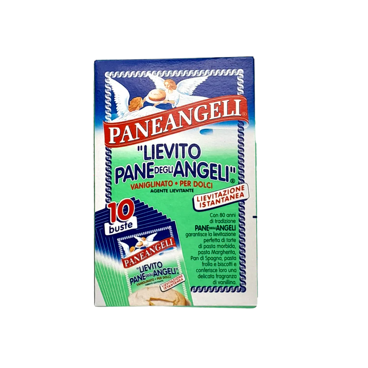 PANEANGELI BAKING POWDER YEAST WITH VANILLA 10 BAGS X 14