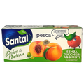 SANTAL FRUIT JUICE ML 200 X 3 PEACH NO ADDED SUGARS X 8