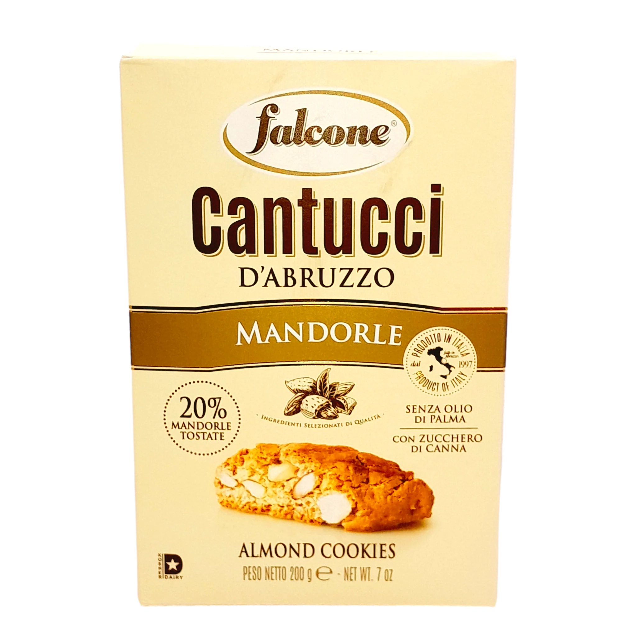 FALCONE CANTUCCI PASTRY GR 200 ALMONDS X 12