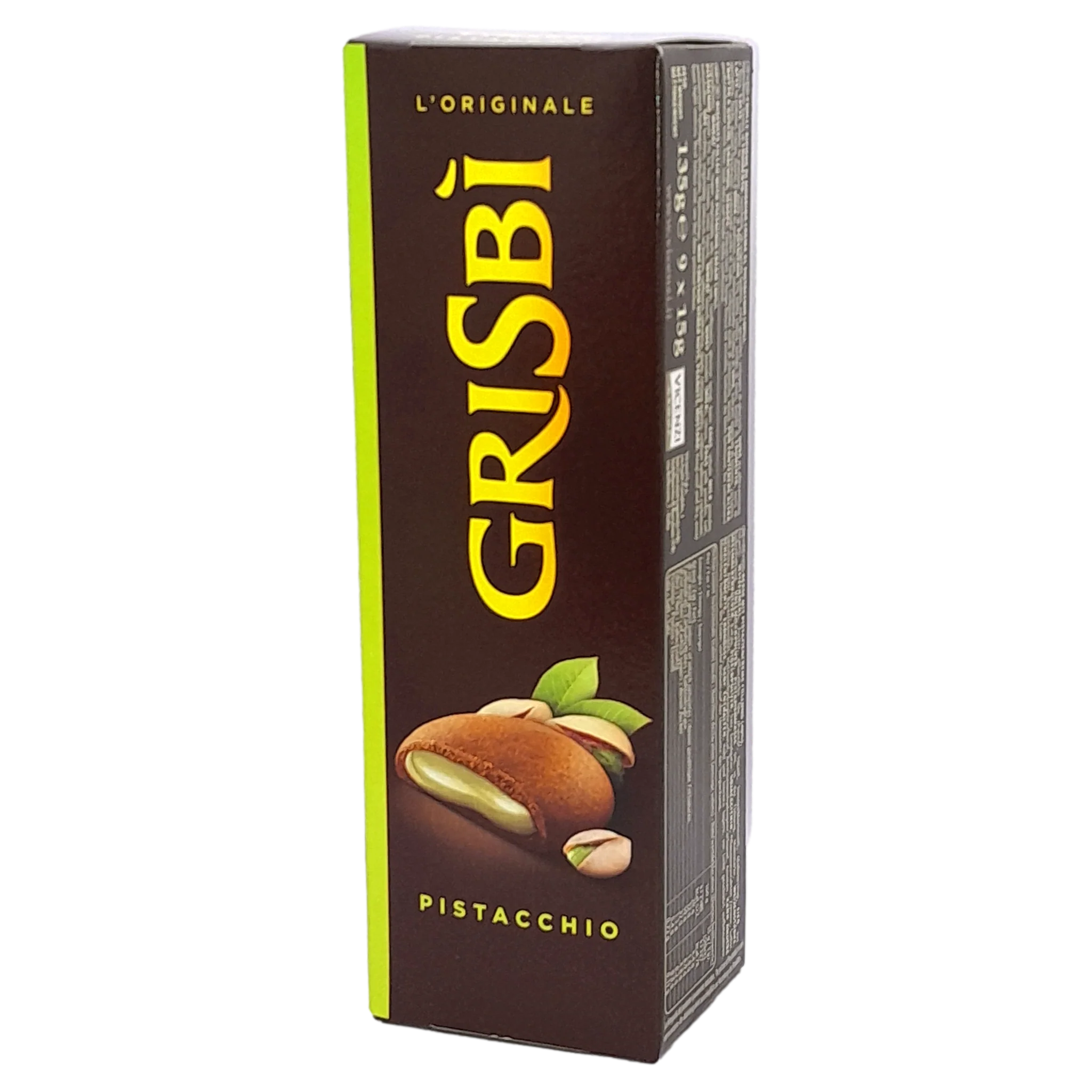 GRISBI COOKIES GR 135 PISTACHIO X 12