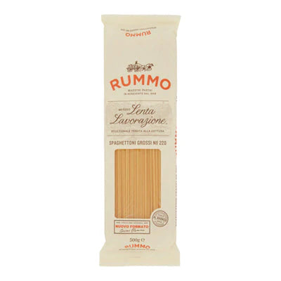 RUMMO PASTA GR 500 SPAGHETTONI GROSSI N 220 X 24