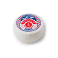 AURICCHIO Ricotta salata cheese wheel with blue seal; approx 3.5 kg