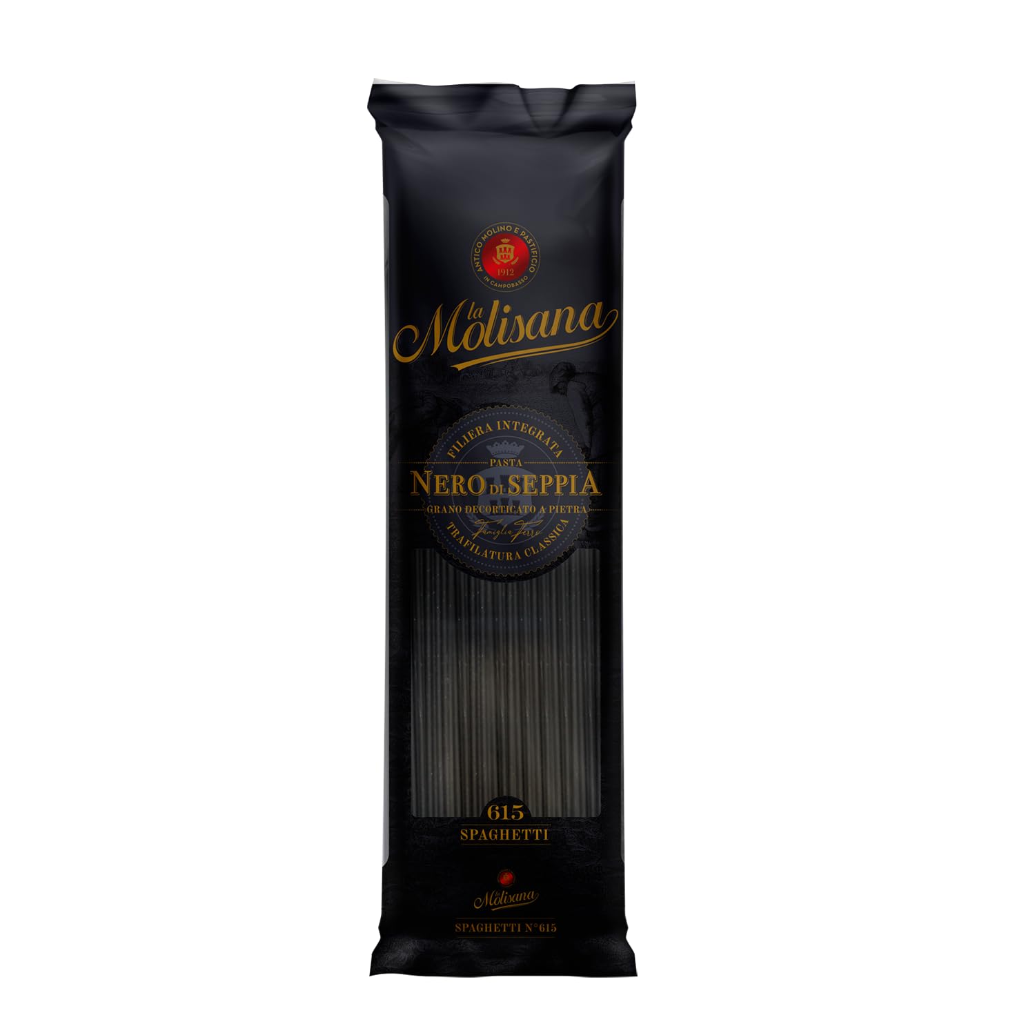 LA MOLISANA SPAGHETTO SQUID INK 18 X 500G