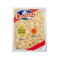 Castelli Grana Padano cheese shavings in sealed bag, pale yellow chunks