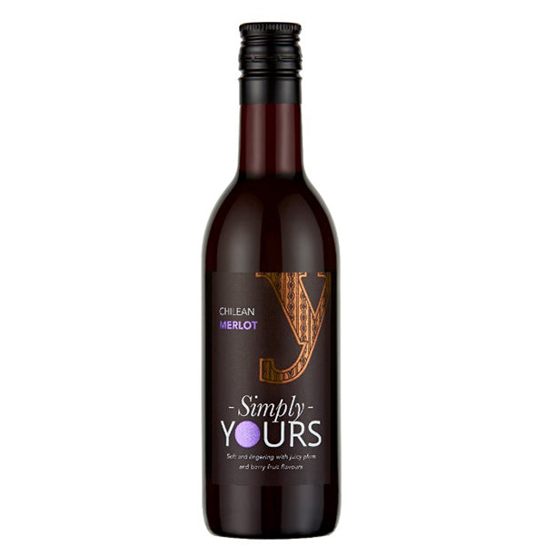 SIMPLY YOURS CHILEAN MERLOT 13% (12X18.75CL)