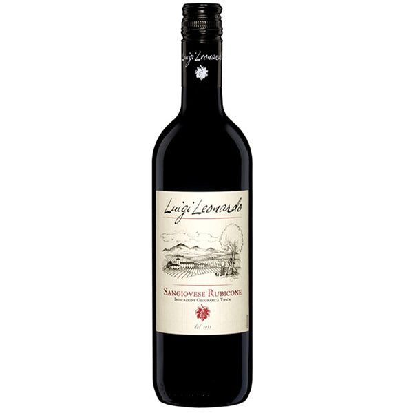 LUIGI LEOND SANGIOVESE IGT RUBICONE 12.5% (6X75CL)