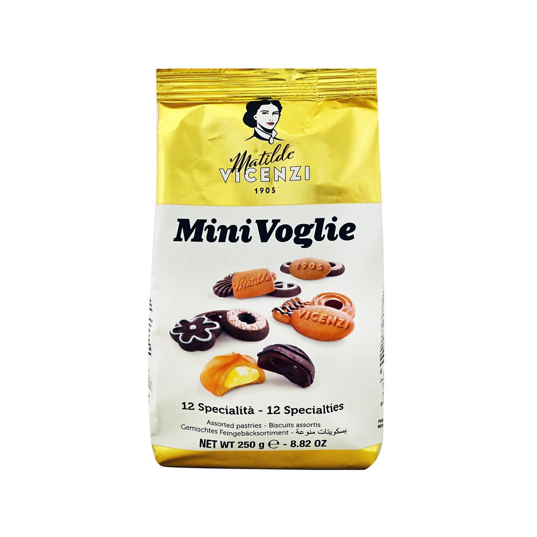 VICENZI SNACKS GR 250 MIX MINIVOGLIE X 10
