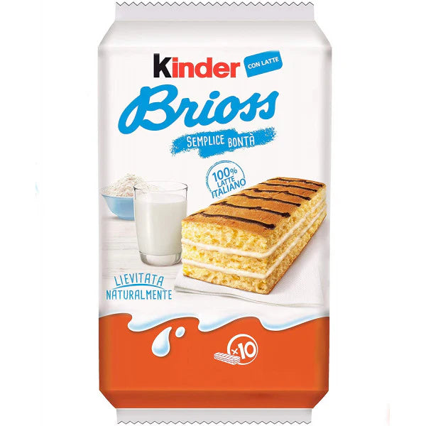 KINDER BRIOSS T 10 MILK X 12
