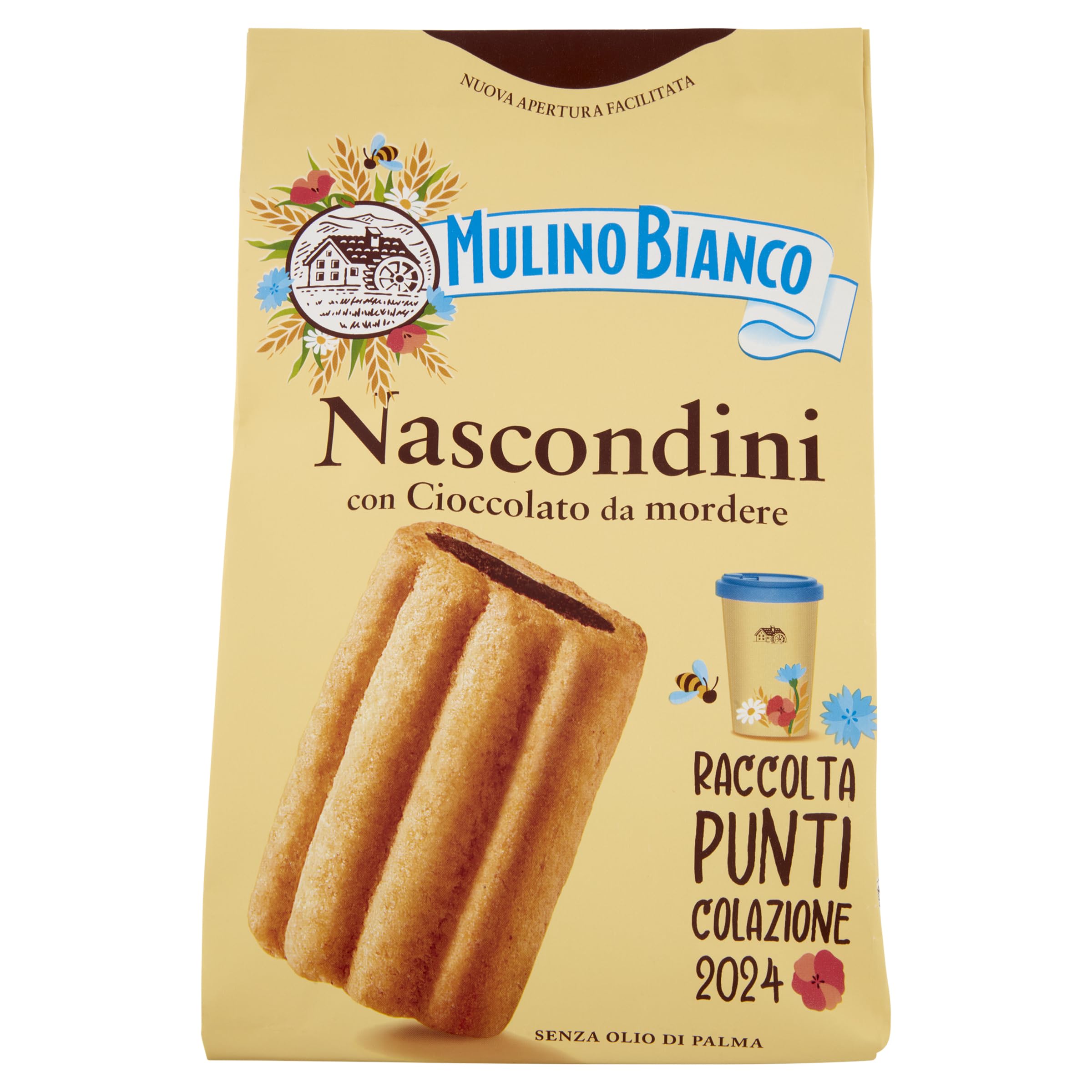 MULINO BIANCO COOKIES GR 330 NASCONDINI X 12