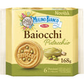 MULINO BIANCO GR 168 BAIOCCHI WITH PISTACHIO CREAM X 9