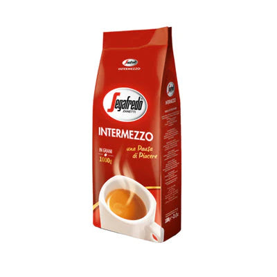 SEGAFREDO COFFE BEANS KG 1 INTERMEZZO X 8