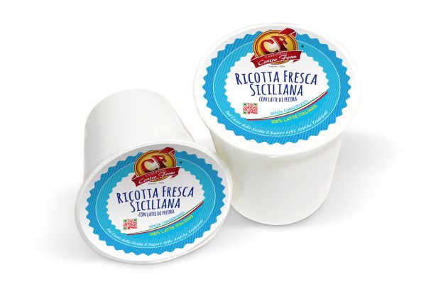 SICILIAN FRESH SHEEP RICOTTA 6X400G