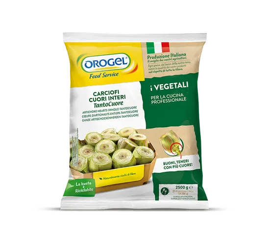 OROGEL FROZEN ARTICHOKE HEARTS 2X2.5KG