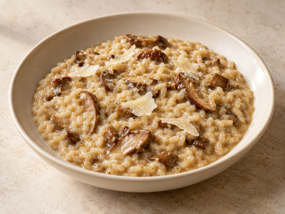 Risotto with porcini & Parmigiano