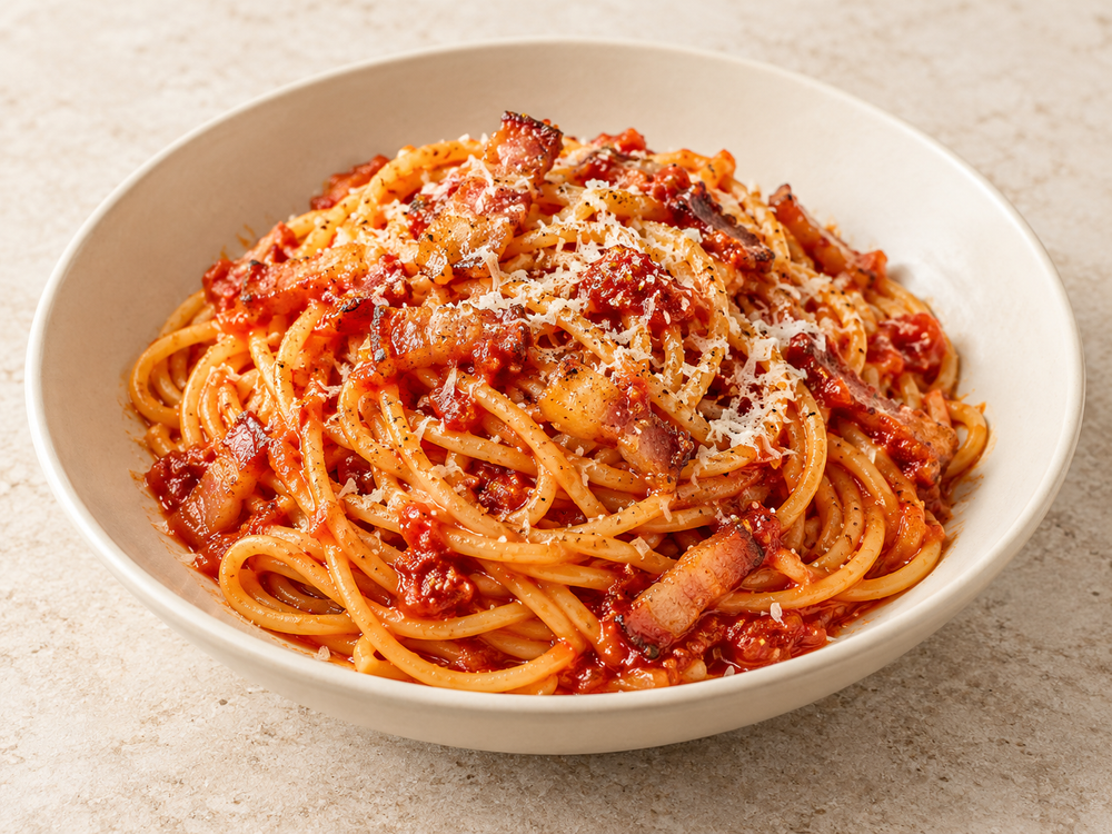 Spaghetti all'amatriciana