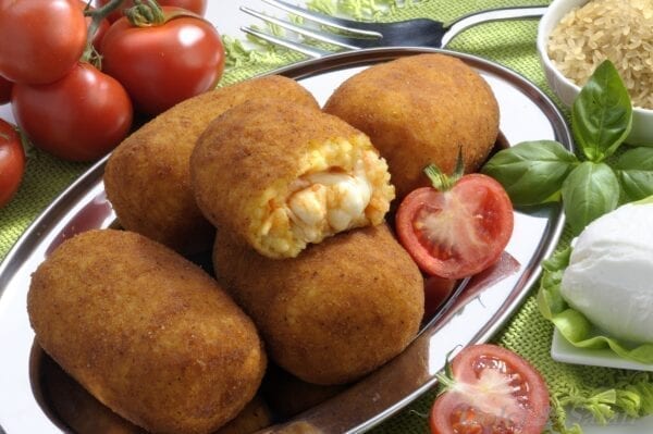 FROZEN SICILIAN ARANCINI TOMATO & MOZZARELLA 15X200G
