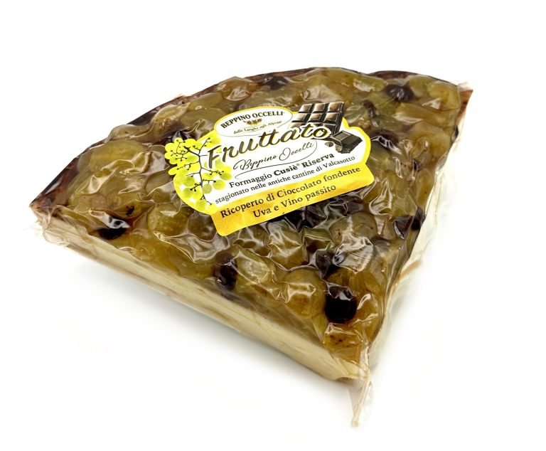 OCCELLI fruitcake in plastic bag, 700 g, labeled Fruttato