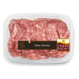 TERRE DUCALI SALAME FINOCCHIONA SLICED 12 X90GR