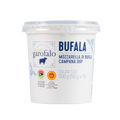 GAROFALO Bufala mozzarella PDO tub, 500 g plastic container with product label
