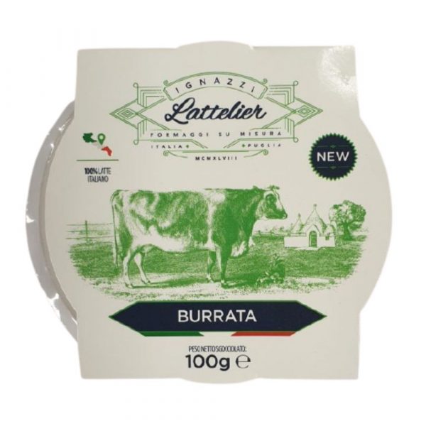IGNAZZI BURRATA 8X100G CUP
