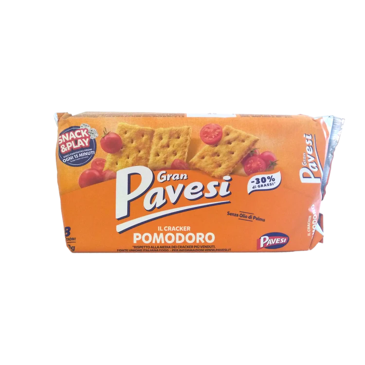 GRANPAVESI CRACKER GR 280 TOMATOES X 12