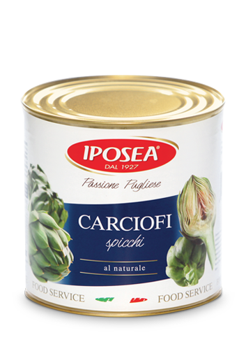 IPOSEA NATURAL ARTICHOKE QUARTERS 6X2.65KG TIN