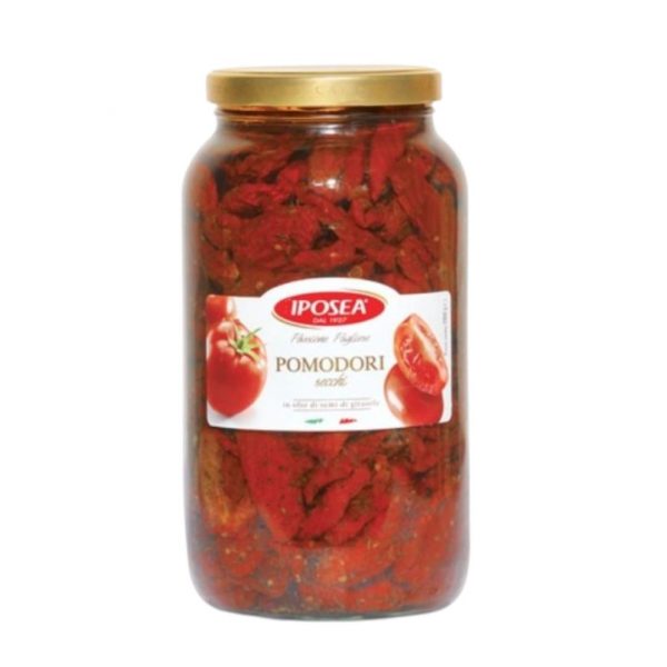 IPOSEA DRIED TOMATOES IN OIL 4x3100ML JARS