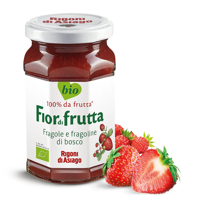 RIGONI BIO ORGANIC JAM GR 250 STRAWBERRY X 6