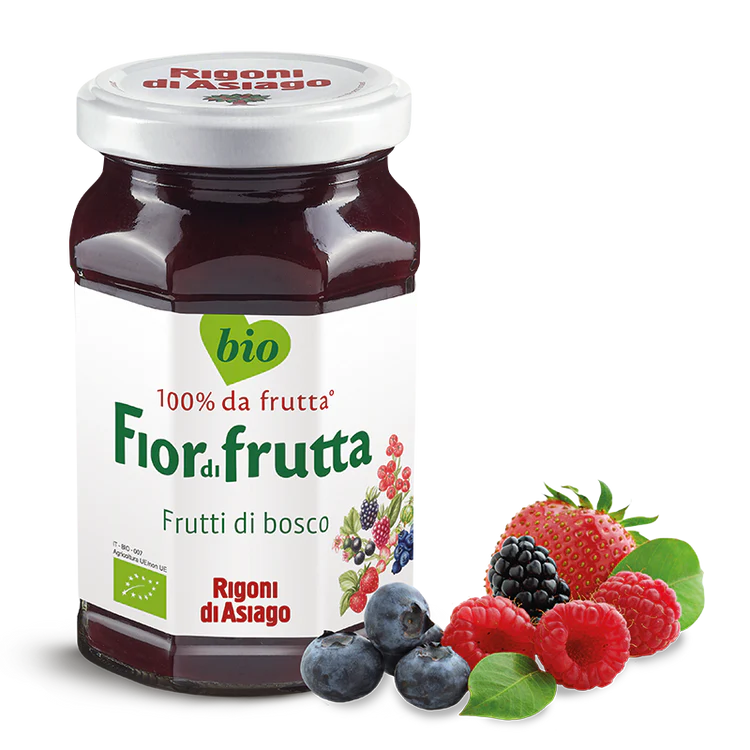 RIGONI BIO ORGANIC JAM GR 250 BERRIES X 6