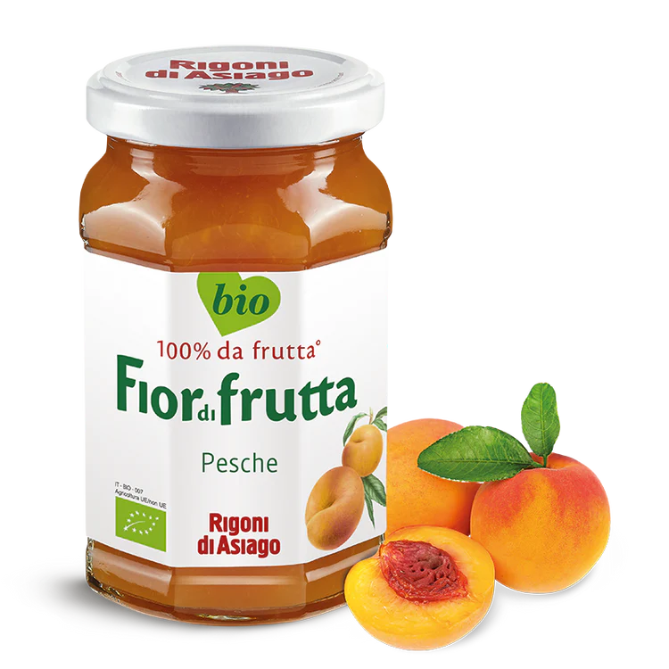 RIGONI BIO ORGANIC JAM GR 250 PEACH X 6