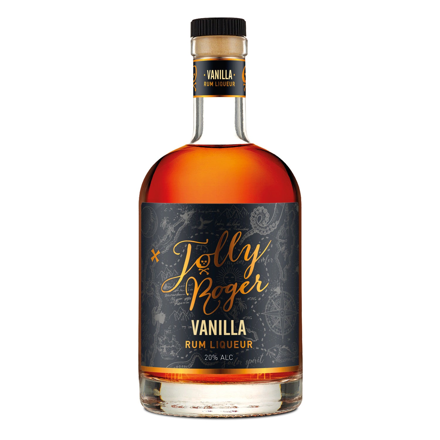 Jolly Roger Vanilla Rum Liqueur 6x50cl