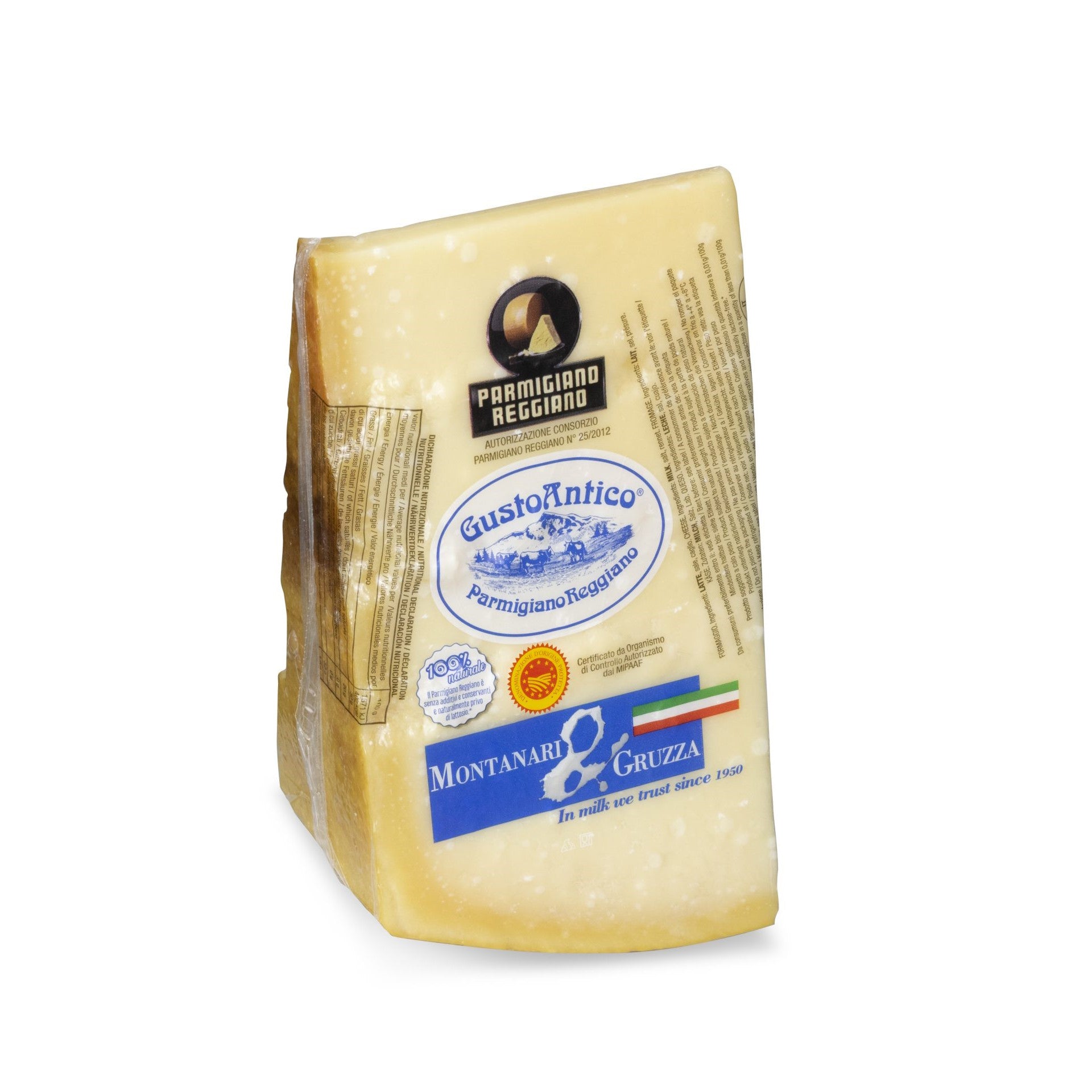PARMIGIANO REGGIANO PDO 24M 1KG AVG