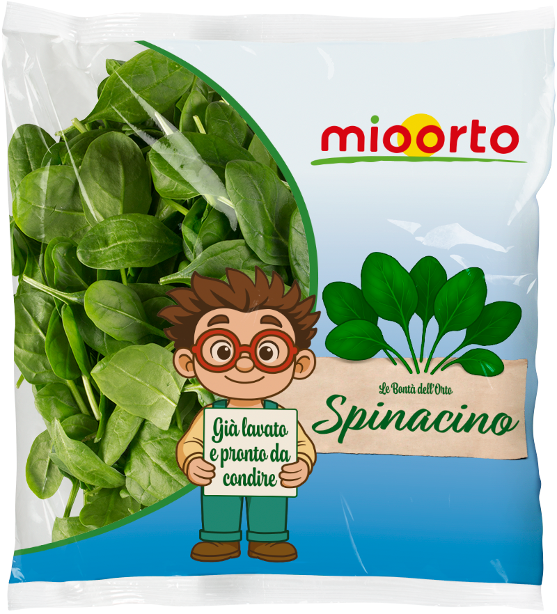 BABY SPINACH 125GR MIOORTO