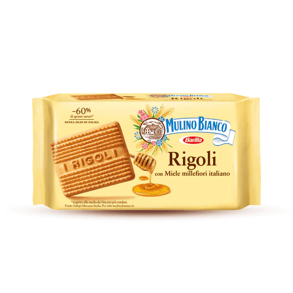 MULINO BIANCO COOKIES GR 400 RIGOLI X 10