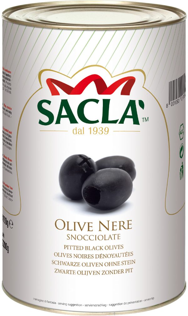 OLIVE NERE SNOCCIOLATE TIN 4x1KG